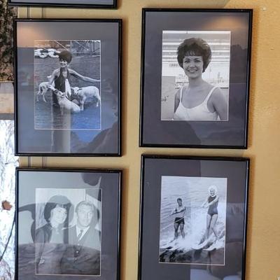 8 Framed Photo Lot