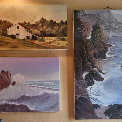 3 Pieces of Artwork Lot