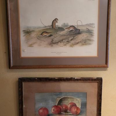 2 Pieces of Artwork Lot