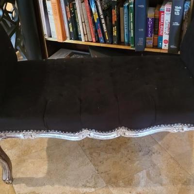 Black and Silver Bench