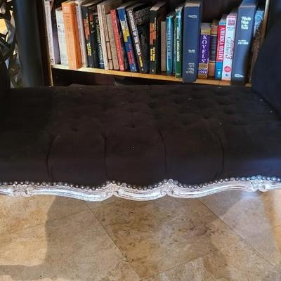 Black and Silver Bench