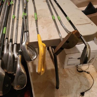 Over 75 Golf Clubs Lot