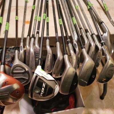 Over 75 Golf Clubs Lot