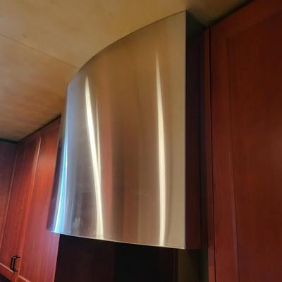 Silver Range Hood