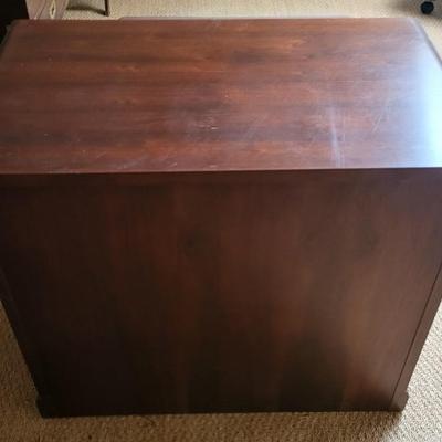 Wood 2 Drawer File Cabinet