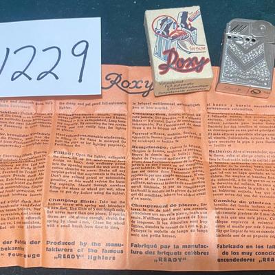 Vintage Roxy Cigarette Lighter