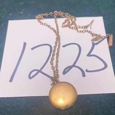 Vintage M Locket