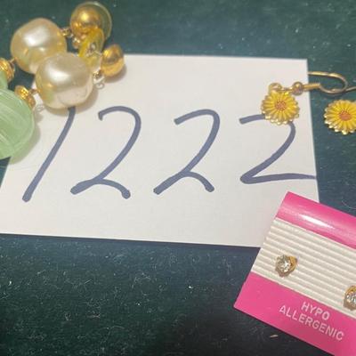 Vintage Pierced Earrings