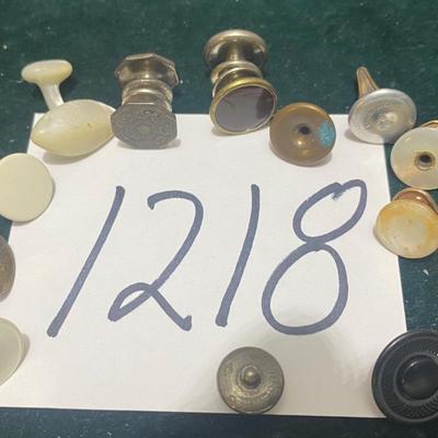 Single Cuffs and Button Stud Lot