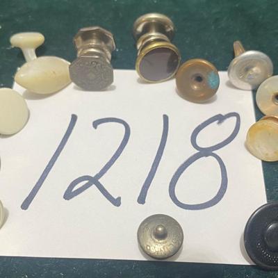 Single Cuffs and Button Stud Lot