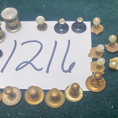Single Cuffs and Button Stud Lot