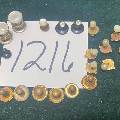 Single Cuffs and Button Stud Lot