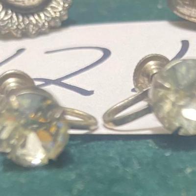 Vintage Clip On Earrings