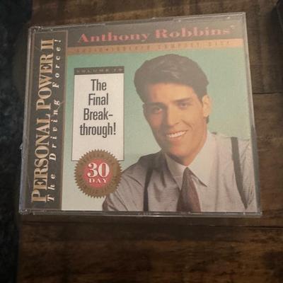 ANTHONY ROBBINS Personal Power II THE DRIVING FORCE Complete Set