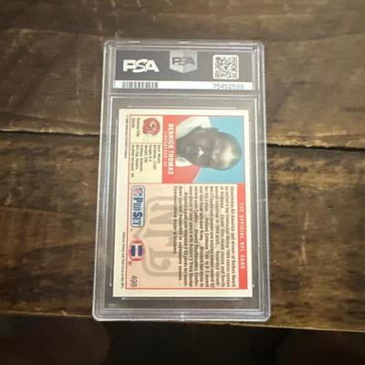 1989 Pro Set - #498 Derrick Thomas (RC)