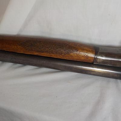 It's Legal ...Bonnie & Clyde/ S/S 12 gauge shotgun/River Arms, Ma./ est. $100 to $200.
