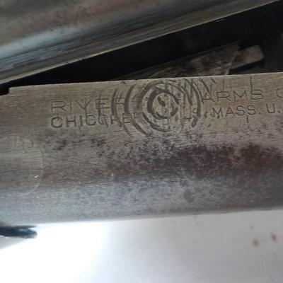 It's Legal ...Bonnie & Clyde/ S/S 12 gauge shotgun/River Arms, Ma./ est. $100 to $200.
