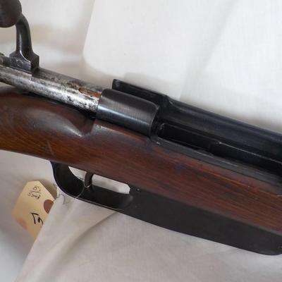 Super Mauser M48/ Fat 8mm, /bolt action. / est $200 to $450.