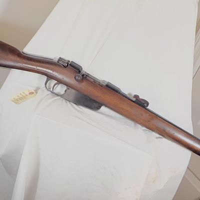 Super Mauser M48/ Fat 8mm, /bolt action. / est $200 to $450.