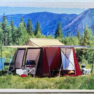 COLEMAN 3 Room Cabin Tent 14â€™ x 10â€™