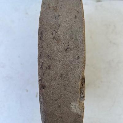 Grinding Stone & Wagon Wheel