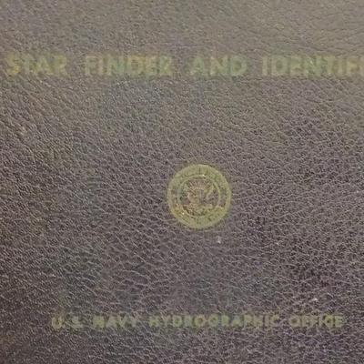 Star Finder and Identifier by U,S. Navy Hydrographic Office. (Real)/ est.$30 to$140.