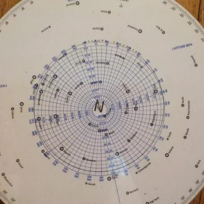 Star Finder and Identifier by U,S. Navy Hydrographic Office. (Real)/ est.$30 to$140.