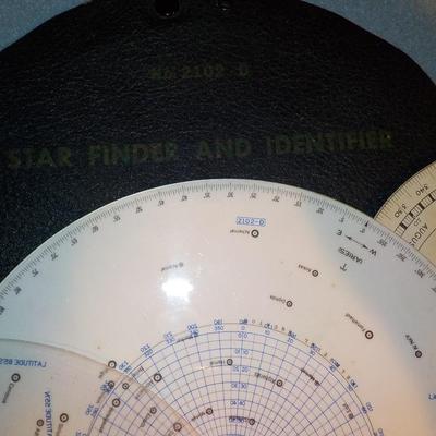 Star Finder and Identifier by U,S. Navy Hydrographic Office. (Real)/ est.$30 to$140.