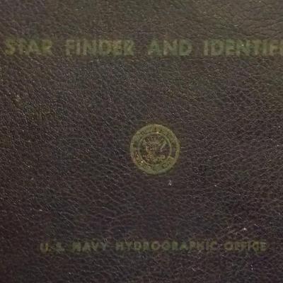 Star Finder and Identifier by U,S. Navy Hydrographic Office. (Real)/ est.$30 to$140.