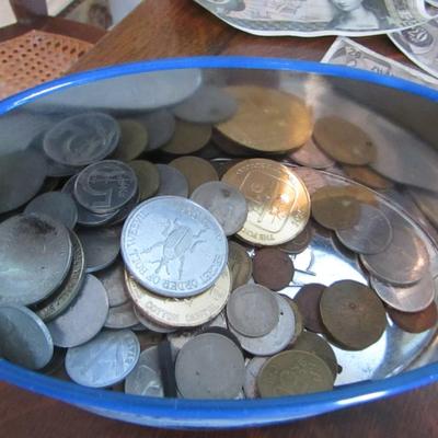 Collection of Foreign Currency and Coins