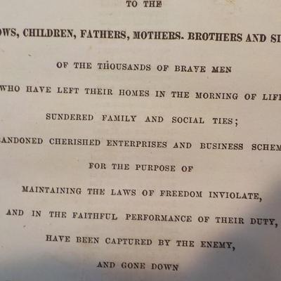 Real 1866 Civil War Book & Hat (repro) " Life and Death in Rebel Prisons". / est. $50 to $200.