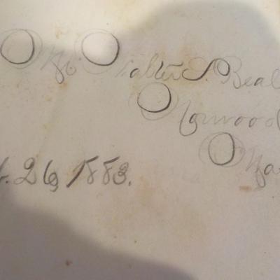 Real 1866 Civil War Book & Hat (repro) " Life and Death in Rebel Prisons". / est. $50 to $200.