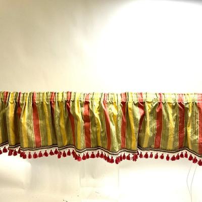 1098 Two Custom Made Window Treatments
