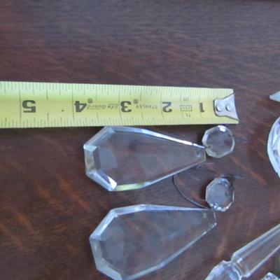 Assortment of Crystal Teardrops and Spears for Chandeliers and Candelabras