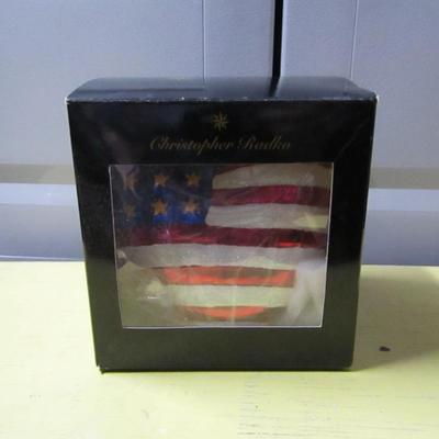 Christopher Radko 'Brave Heart' American Red Cross 9/11 Commemorative Ornament with Box