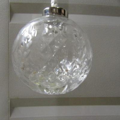 Waterford Crystal Times Square Collection America's Second Harvest Fighting Hunger Tree Ornament in Box