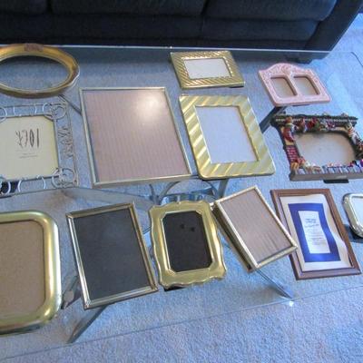 Assortment of Ornate and Designer Picture Frames Choice A