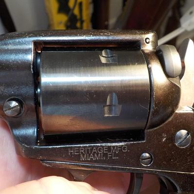Heritage Firearms " Rough Rider" single action 22 cal. est. $100 to $200.