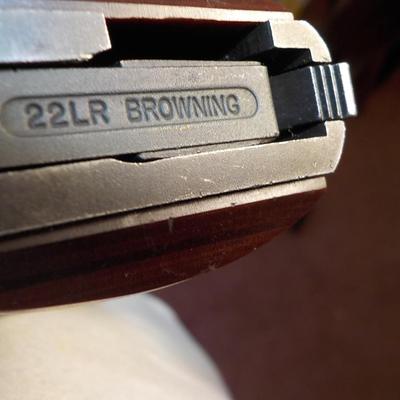 Nice Looking Browning Buck mark  22 cal. pistol/ est . $150 to $375.