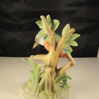 Shafford Japan Ceramic Kingfisher Statuette
