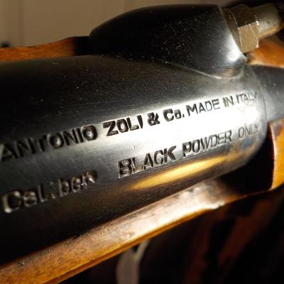 Antonio Zoli Black Powder 58 Cal rifle musket. approx.1964/ est $300 to $600.