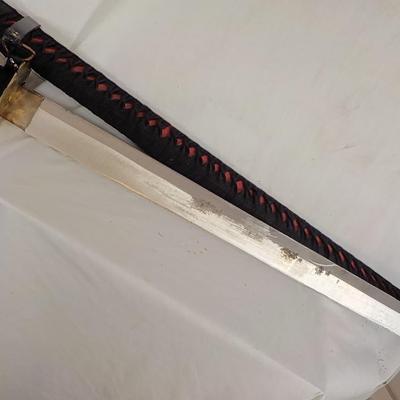 Japanese Ceremonial fraternal sword. 34 in. est. $50 to $130.