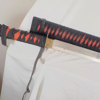 Japanese Ceremonial fraternal sword. 34 in. est. $50 to $130.