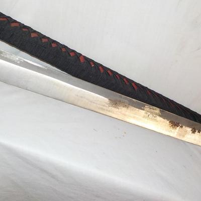 Japanese Ceremonial fraternal sword. 34 in. est. $50 to $130.