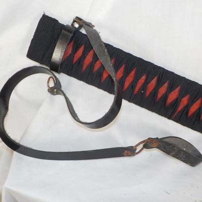 Japanese Ceremonial fraternal sword. 34 in. est. $50 to $130.