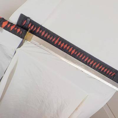 Japanese Ceremonial fraternal sword. 34 in. est. $50 to $130.