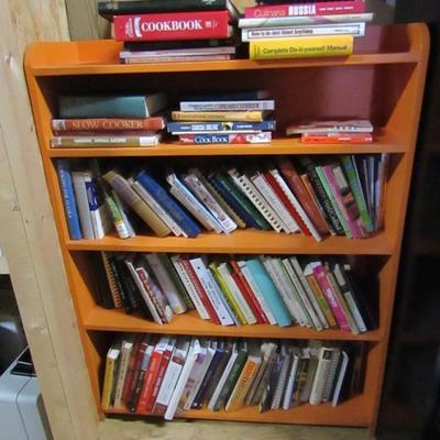 Solid Wood Multi-Shelf Bookcase (No Contents)