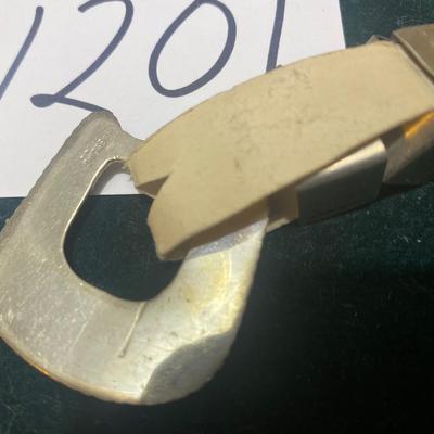 Vintage Sterling Silver Belt Buckle