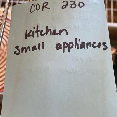 Small Kitchen Appliances