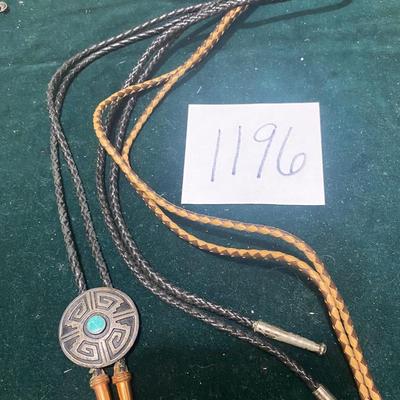 Vintage Silver Bolo Tie